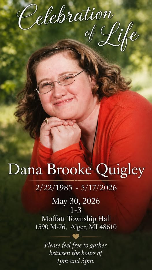 Dana Brooke Quigley Accident Moffatt Township MI Obituary: Moffatt Township Woman Passed Away Following Tragic E-Bike Hit-and-Run Crash