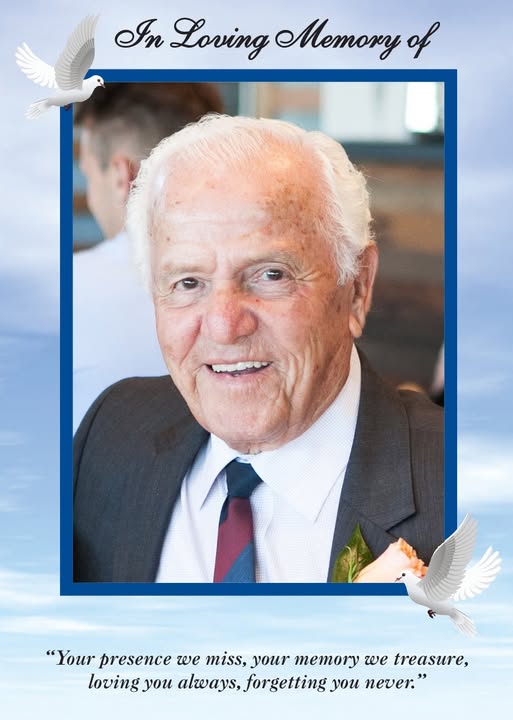 In Loving Memory of Stan Demetrios: Funeral Arrangements and Celebration of Life Announced