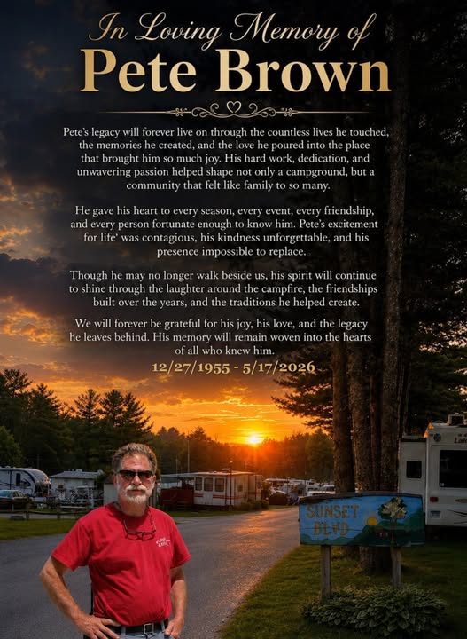 Peter Brown Obituary East Canaan CT Death – Beloved Former Lone Oak Campsites Owner Remembered
